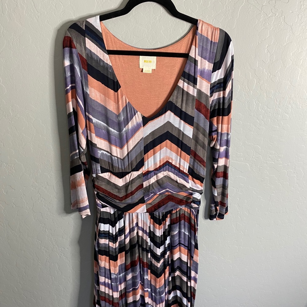 Maeve Full length, 3/4 sleeve Maxi dress